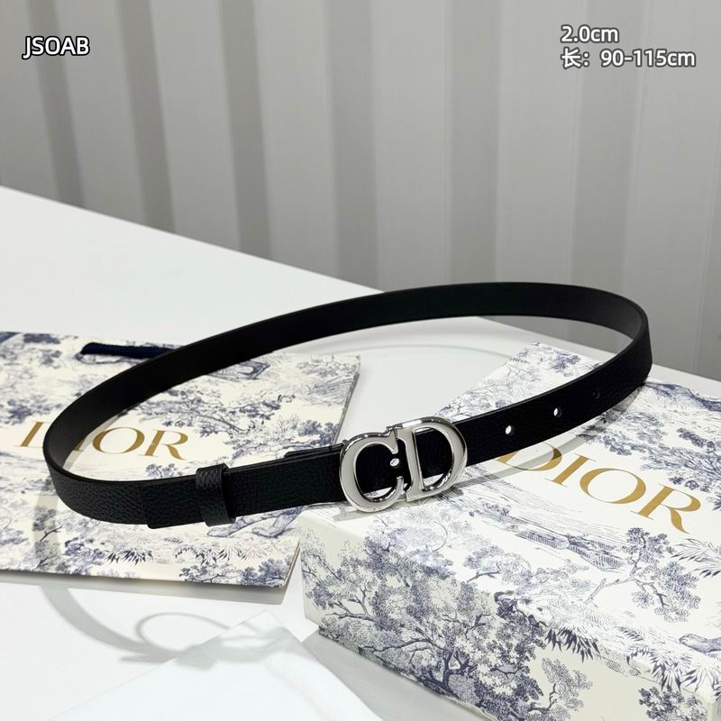 Dior belt 20mmX90-115cm 8L30